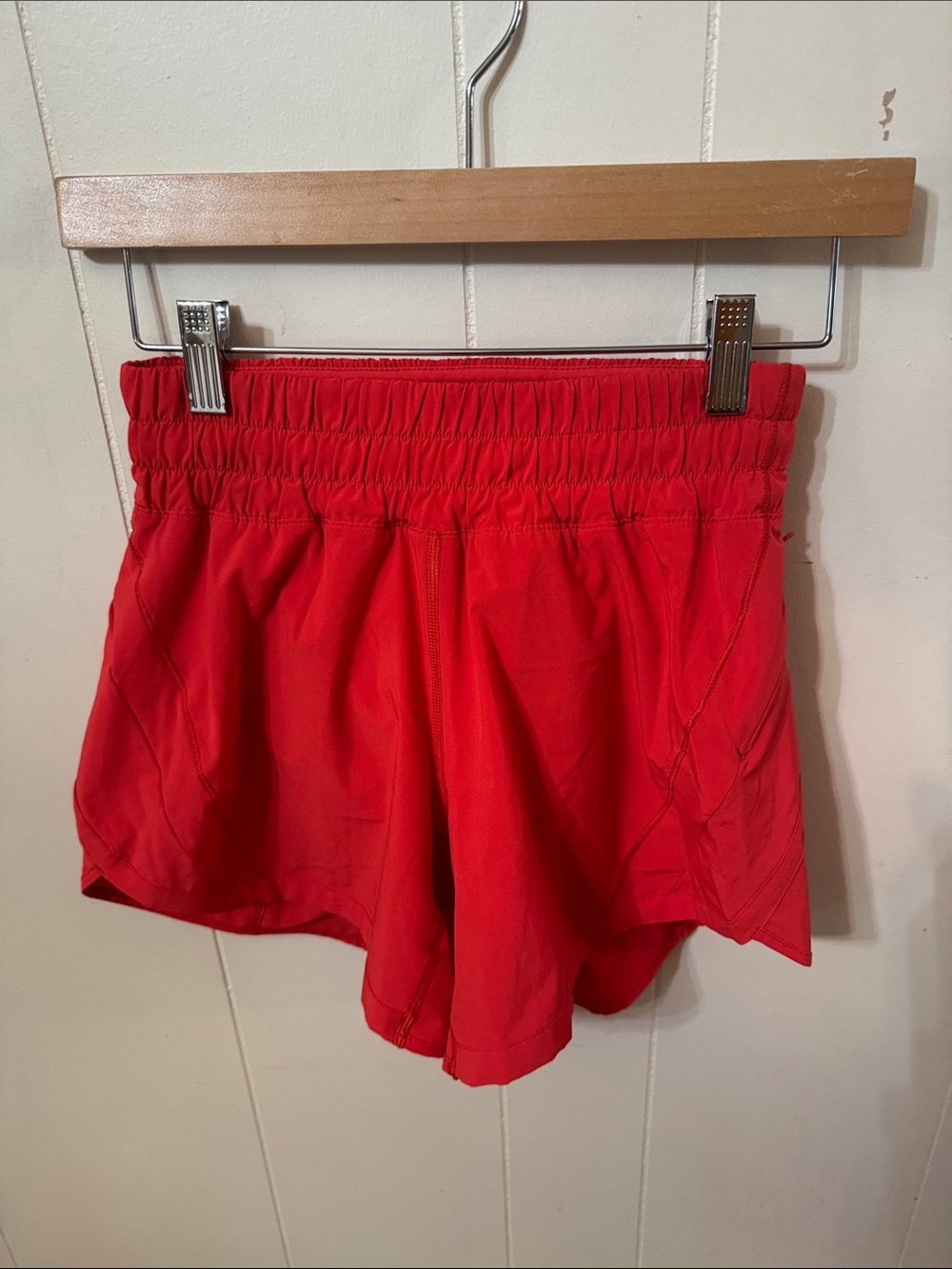 lululemon athletica Bright Red Women's Athletic Shorts